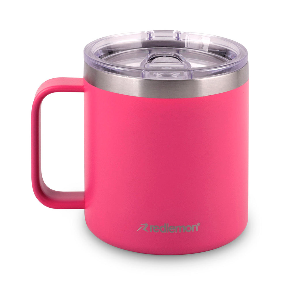 Taza Térmica de Acero Inox. con Tapa Hermética (400 ml) Redlemon Technology México