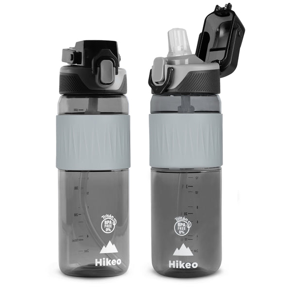 Termo para Agua (2 Pz.) de Tritán Indestructible 600 ml con Tapa Hermética