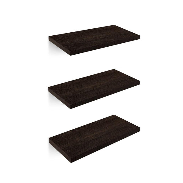 Repisas Flotantes de Madera 3 Piezas de 30x15 cm - Redlemon