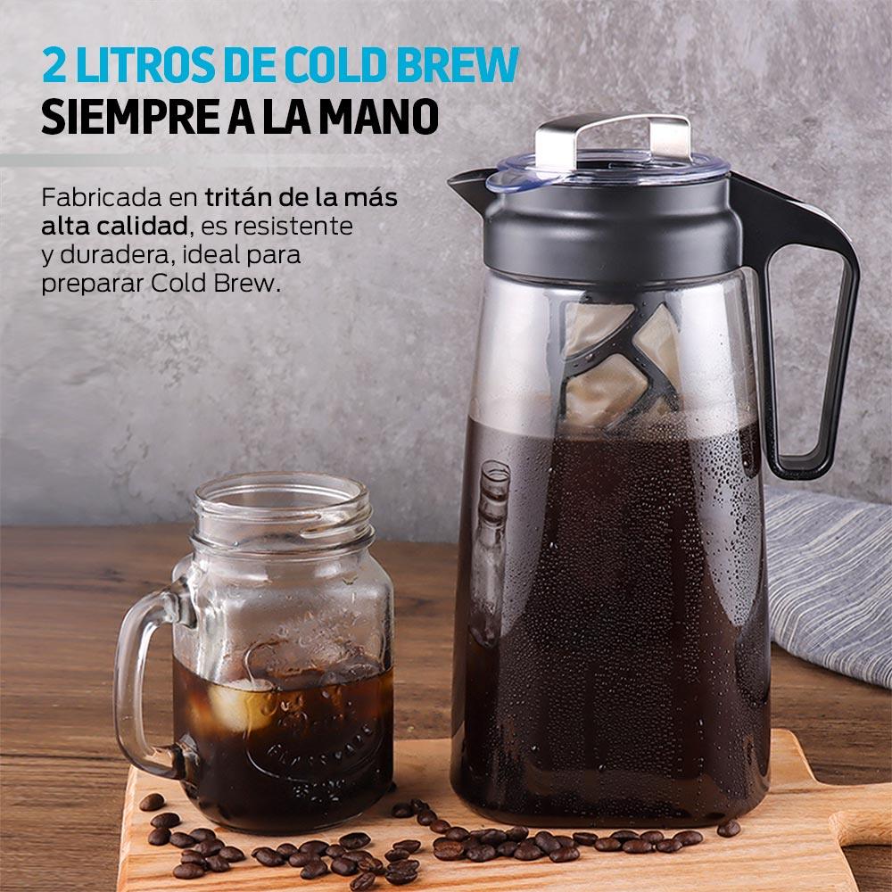 Cafetera Jarra para Cold Brew para Café Frío 2 Litros - Redlemon