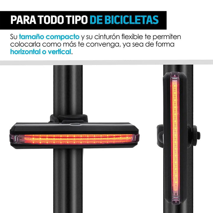 Luz Delantera Impermeable Redlemon Para Bicicleta Con