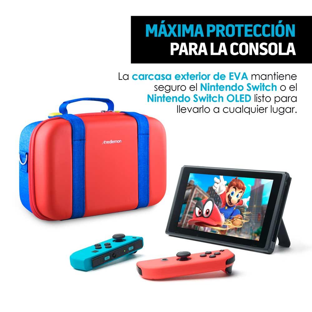 Funda para Nintendo Switch y Modelo OLED Rígida Portátil