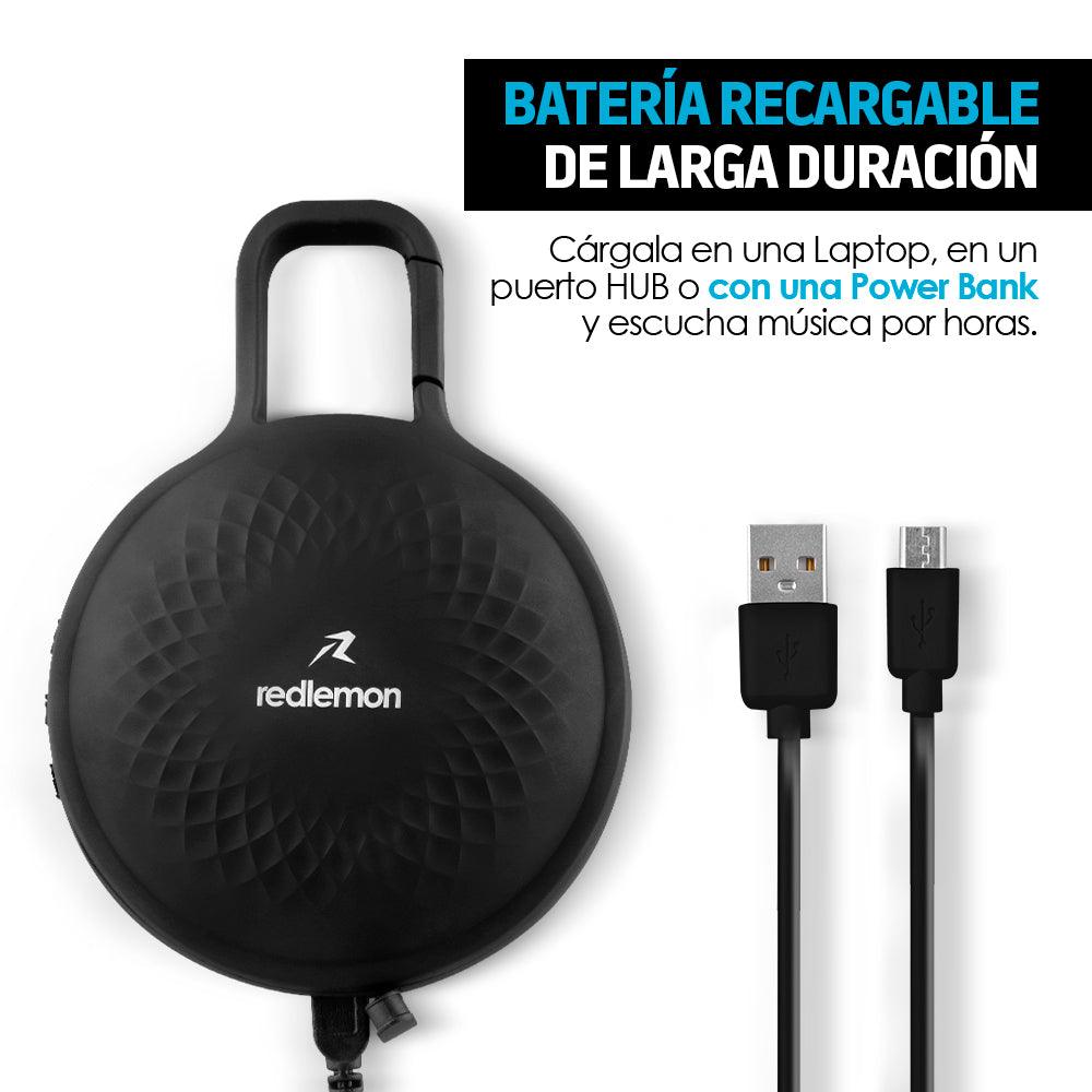 Bocina Bluetooth Para Exteriores Contra Agua Portátil - Redlemon