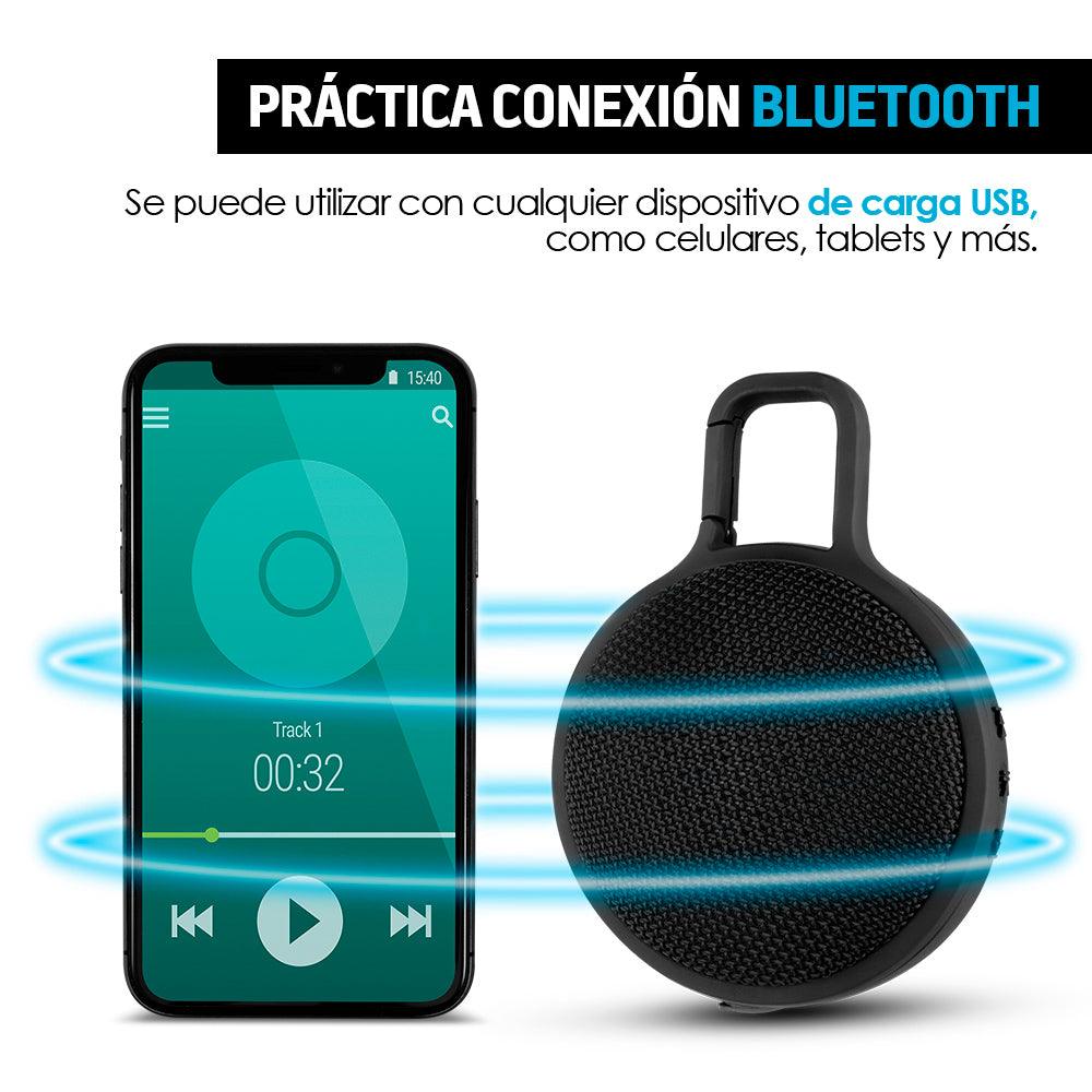 Bocina Bluetooth Para Exteriores Contra Agua Portátil - Redlemon