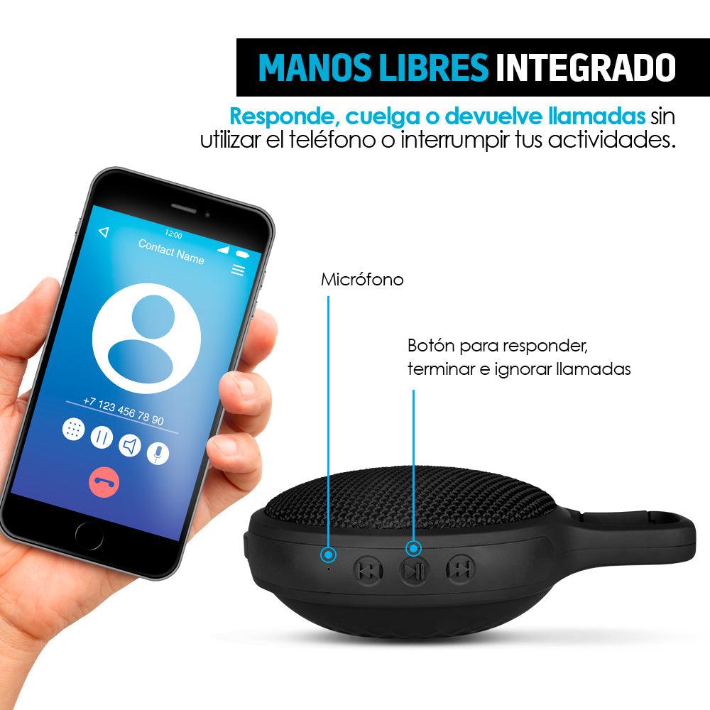 Bocina Bluetooth Para Exteriores Contra Agua Portátil - Redlemon