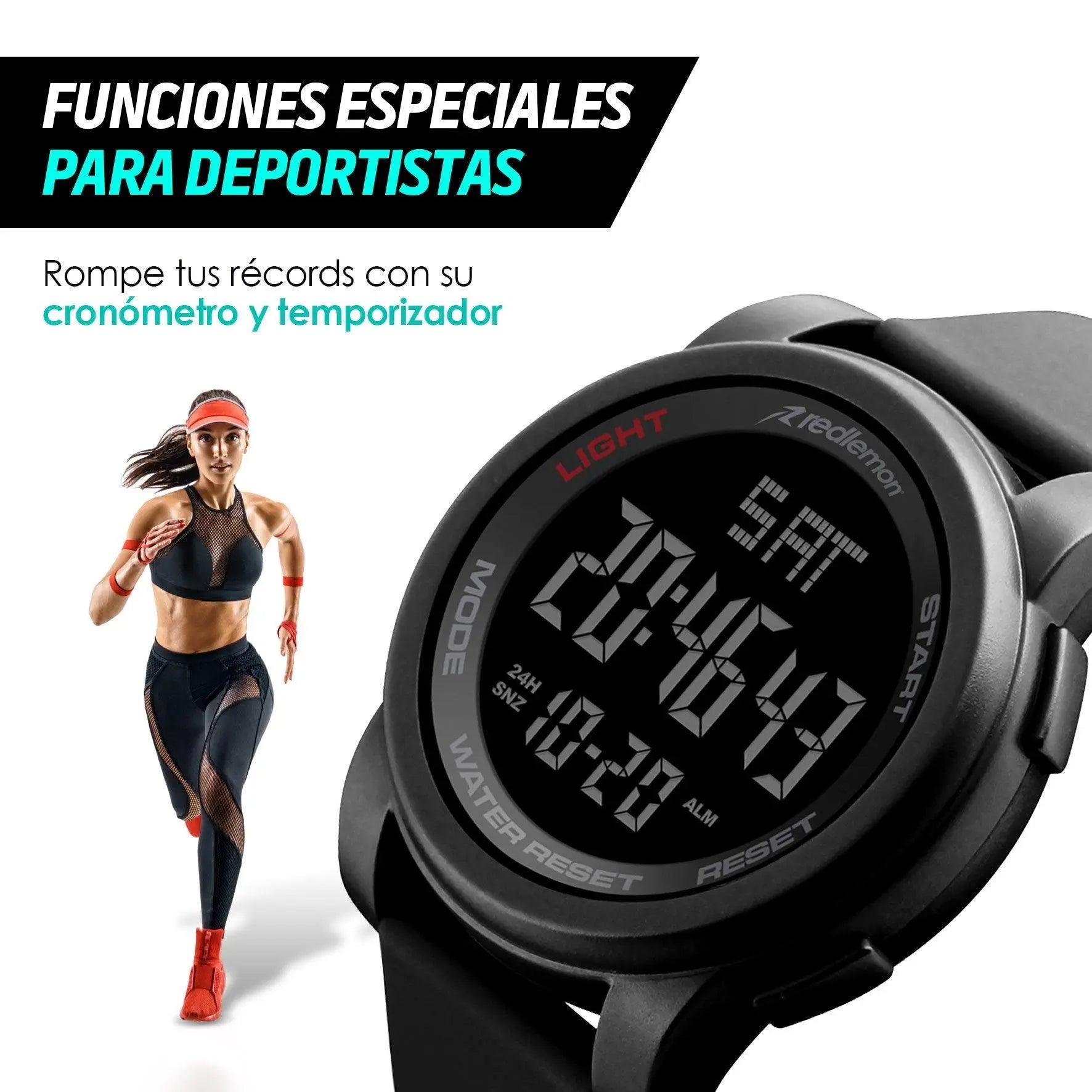 Reloj digital aeropostal discount funciones